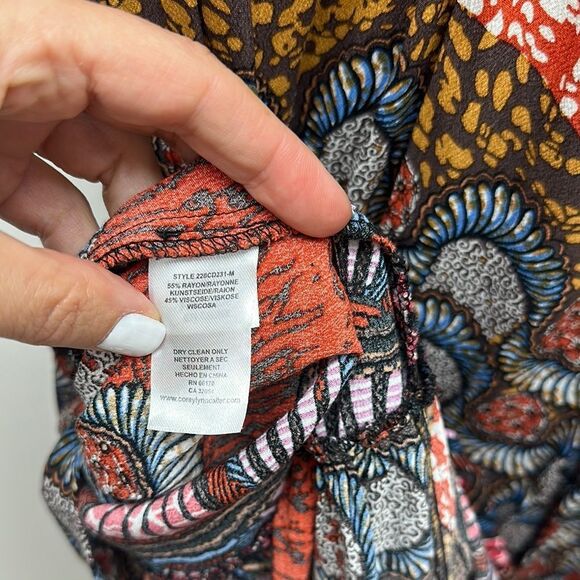 Corey Lynn Calter Multicolor Patterned Doriane Dress - Picture 11 of 11